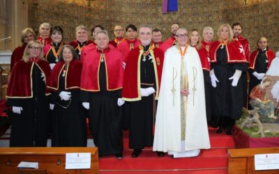 Solemne investidura de nuevos Caballeros de Malta..